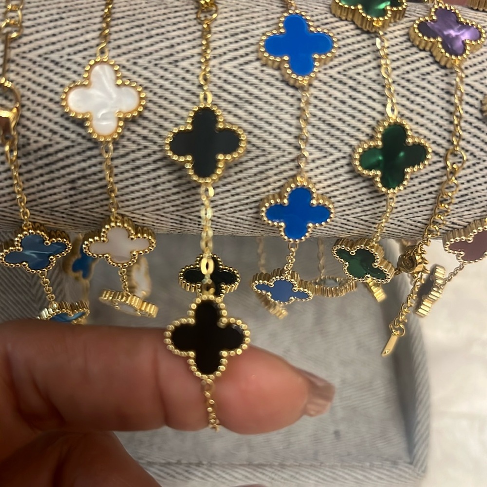 Black Solid Bracelet - image 1